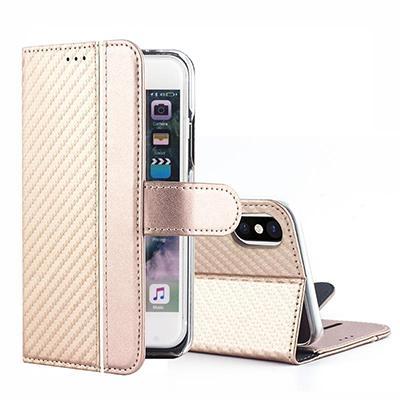 iPhone X レザーウォレットケース