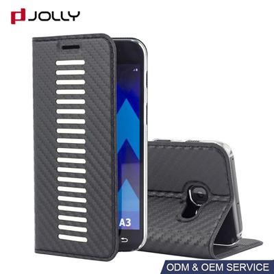 Samsung Galaxy A3防汚手帳型レザーケース 